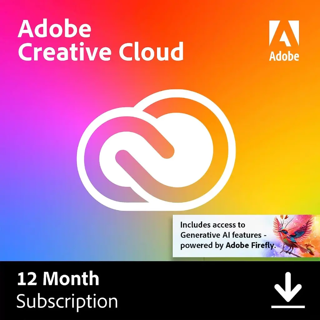 Adobe Creative Cloud For Teams All Apps | Level 1 [1 - 9] Licenses | Yearly