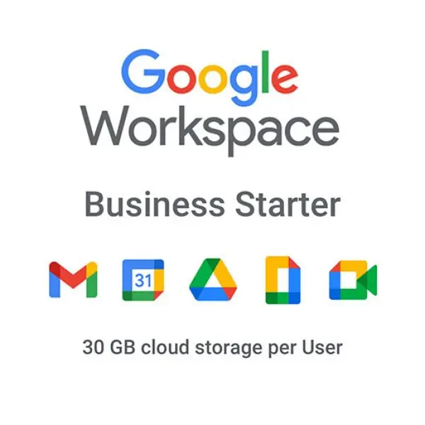 Google Workspace Business Starter | Upto 20 New Users | Yearly