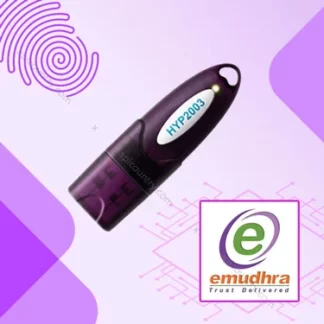 eMudhra [Class 3 Combo DSC] Digital Signature Certificate + Encryption | Individual | For 1 Year [Including Token]  | Free Delivery