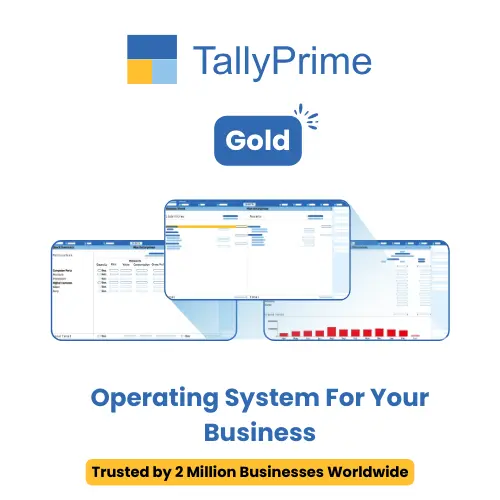 TallyPrime Gold – Multi User LAN | New | Yearly