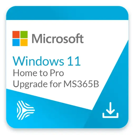 Microsoft Windows 11 Home to Pro Upgrade for Microsoft 365 Business | Lifetime